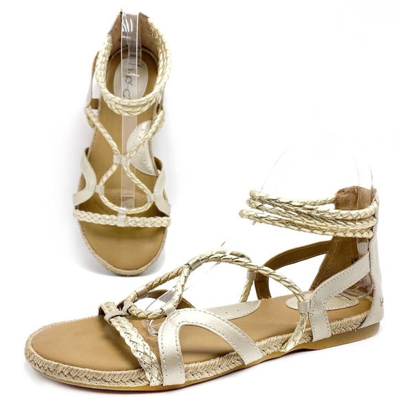 boc Shoes - Boc Born Braided Espadrille Gladiator Sandals